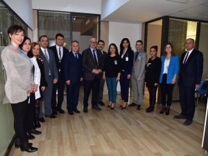 Başkan Ergün’e sağlık sunumu