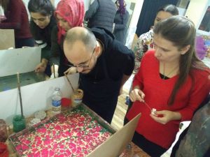 Meclisin 100. yılına özel ebru kursu açılacak