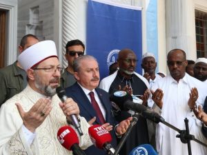 TBMM Başkanı Şentop, Cibuti’de 2. Abdülhamid Han Camisi’ni açtı