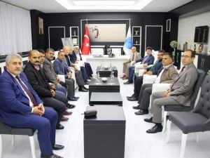 Milletvekili  Dülger Rektörü Karacoşkun’la bir araya geldi