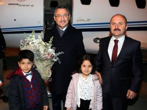 Cumhurbaşkanı Yardımcı Oktay, Amasya’da karşılandı