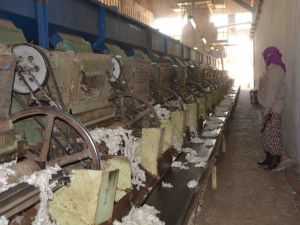 Çırçır fabrikasında ’beyaz altın’ mesaisi