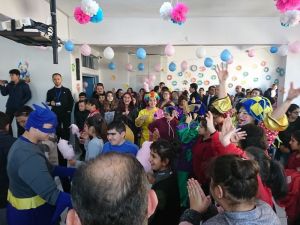 Salihlili Beşiktaşlılardan engellileri mutlu eden etkinlik