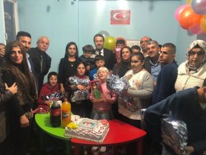 AK Parti heyetinden engellilere ziyaret