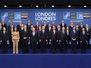 Cumhurbaşkanı Erdoğan, liderlerle aile fotoğrafına katıldı