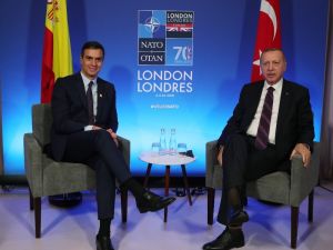 Cumhurbaşkanı Erdoğan, İspanya Başbakanı Sanchez ile görüştü