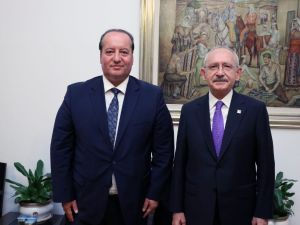 KARDERFED Başkanı Cevdet Akay, Kılıçdaroğlu ile görüştü