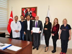 Manisa Şehir Hastanesi ’Sağlık Turizmi Belgesi’ni aldı