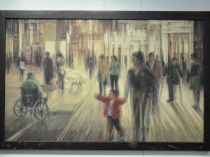 ÜKSM resim sergisine ev sahipliği yapıyor