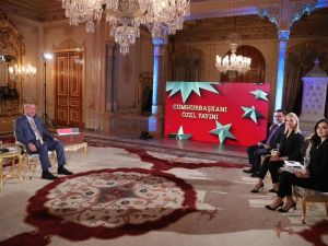 Cumhurbaşkanı Erdoğan: "Haklarımıza rağmen tehdit ettiler ama biz aldırmadık"