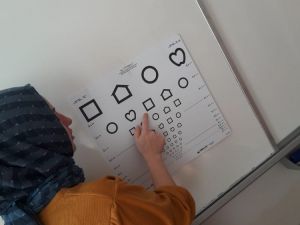 Pazarlar’da öğrencilere göz taraması