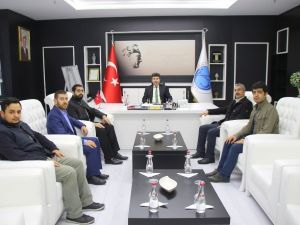 HÜDAPAR Kilis İl Yönetimi Rektör Karacoşkun’la bir araya geldi