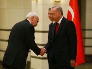 Cumhurbaşkanı Erdoğan, Yunanistan Büyükelçisini kabul etti