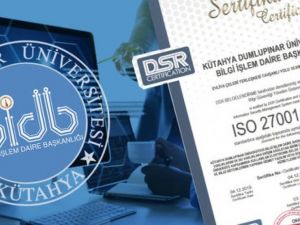 DPÜ Bilgi İşlem Daire Başkanlığına ISO 27001 Sertifikası