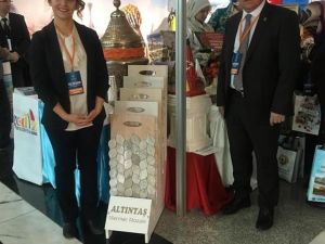 Altıntaş mermeri Ankara’da tanıtıldı