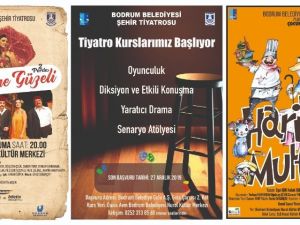 Tiyatro kursları ve oyunlarla dolu dolu bir sezon