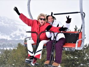 Palandöken iş ve magazin dünyasının akınına uğradı