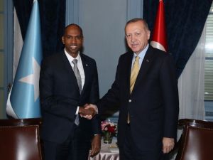 Cumhurbaşkanı Erdoğan, Somali Başbakanı Hayri’yi kabul etti
