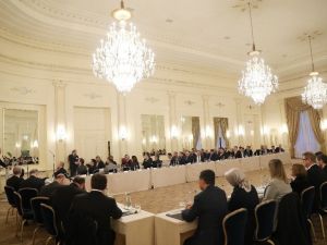 Cumhurbaşkanı Erdoğan, UID Avrupa temsilcileri ile görüştü