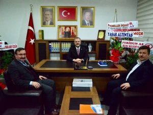 Başkanlardan Ceyhun’a hayırlı olsun ziyareti