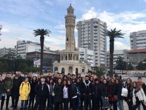 Ödemişli öğrenciler Avrupalı konuklarını ağırladı