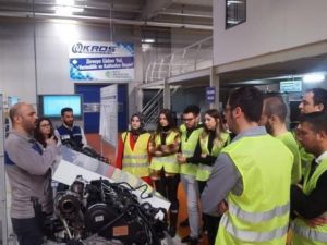 DPÜ KAMER’den Kros Otomotiv’e teknik gezi