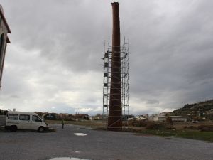 Cumhuriyetle yaşıt baca tarihe, çevresi de AYTO’ya kazandırılıyor