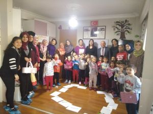 Milaslı miniklere "Gençlerimizden Geleceğimize Sevgi Damlacığı" etkinliği