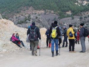 İkitaş Kanyonu’na hafta sonu ziyaretçi akını