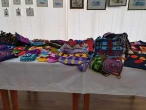 Foça’da kadın sanatçılar sergi açtı