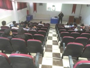 Hisarcık MYO’da ’Ceza ve Tevkifevleri Yönetimi’ konulu seminer