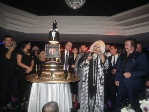 Doğum günü kutlamasına yıldız yağdı