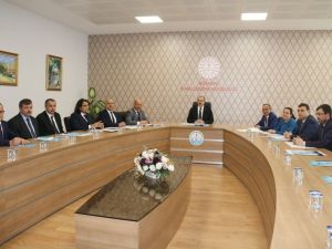 Kütahya’da Milli Eğitim Yatırımları Bilgilendirme ve Değerlendirme toplantısı