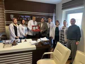 Sağlık-Sen’den Tire’ye tebrik ziyareti