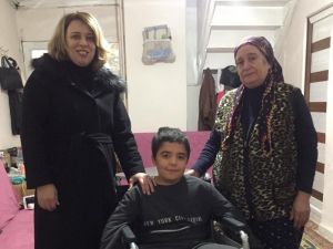 Küçük Efe’nin yüzü güldü