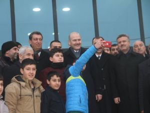Bakan Soylu, Sivrice’de ziyaretlerde bulundu