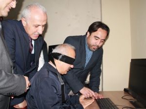 Mersin’de ’Görme Engellilere Yönelik Bilgisayar Kullanımı Meslek Eğitim Kursu’ projesi açılış töreni