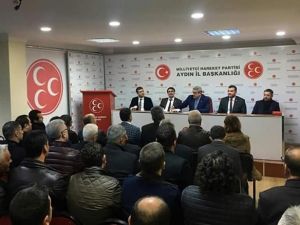 MHP İl Başkanı Alıcık ilçe başkanlarıyla ilk toplantısını yaptı