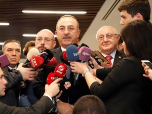 Bakan Çavuşoğlu, İYİ Parti görüşmesi bitti
