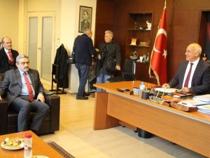 Alıcık’tan Başkan Tuncer’e ziyaret