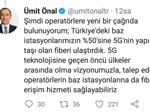 Türk Telekom CEO’su ortak altyapı çağrısı yaptı