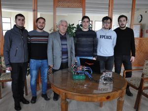 Geleceğin bilim adamlarından ’İnsansız tank’ projesi