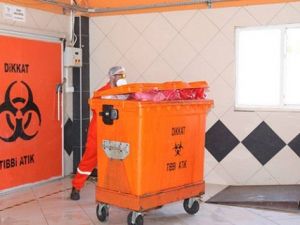 Kütahya’da bir yılda 354 ton tıbbi atık toplandı