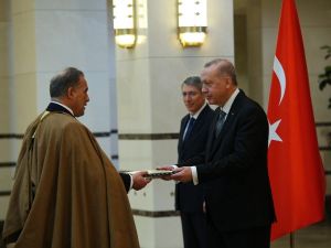 Cumhurbaşkanı Erdoğan, Cezayir Büyükelçisini kabul etti