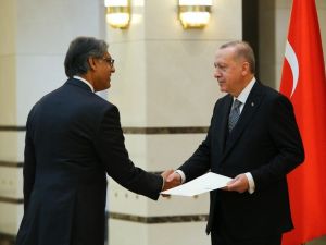 Cumhurbaşkanı Erdoğan, Kanada Büyükelçisini kabul etti