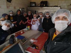 Bu da sucuk yapım eğitimi