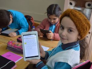 İlkokulda tabletli eğitim