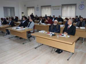 Karaköprü’de yılın ilk meclis toplantısı yapıldı