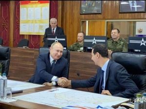 Putin, Şam’da Esad’la görüştü