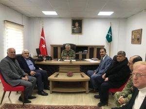 Milletvekili Dülger’den Garnizon komutanı Cihanoğlu’na ziyaret